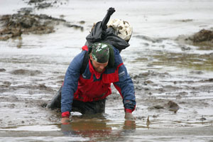 stuck in mud in bristol bay